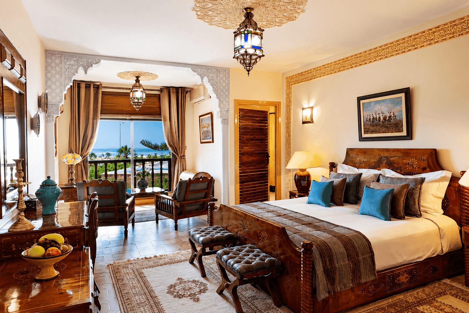 Chambre de Luxe Vue sur Mer — Villa Quieta Essaouira