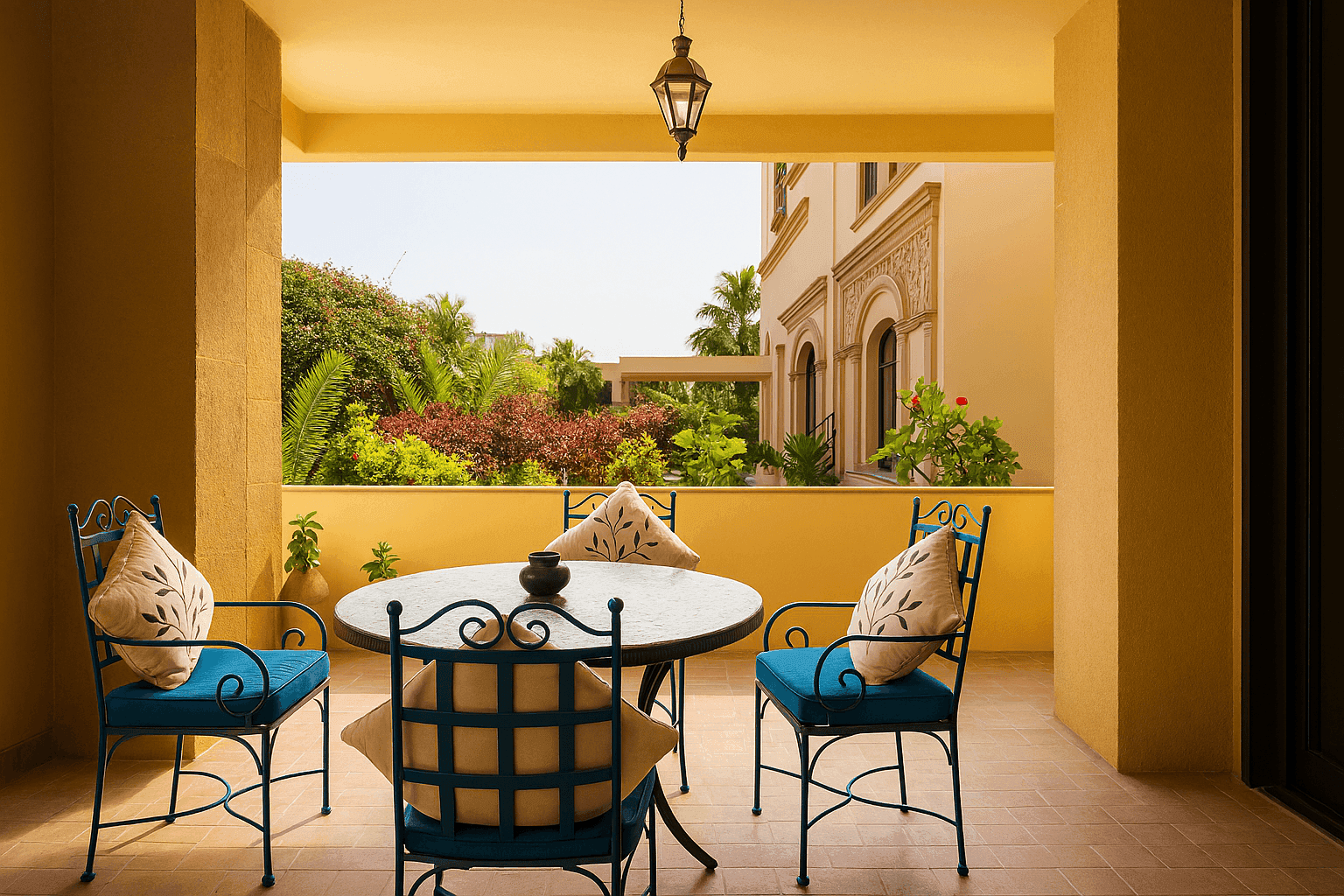Suite Familiale Mogador — Vue Jardin — Villa Quieta Essaouira